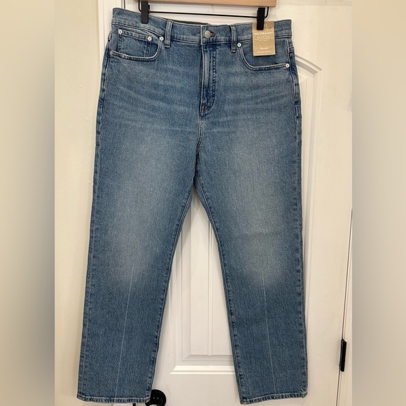NWT Madewell 90’s Straight Leg Jean 32 - Picture 2 of 13